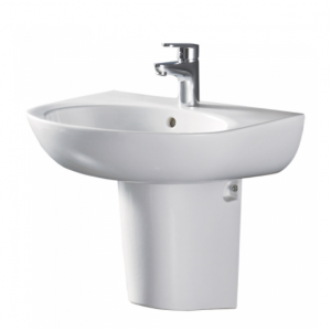Stella Care Wall-Hung Basin With Integral Shroud